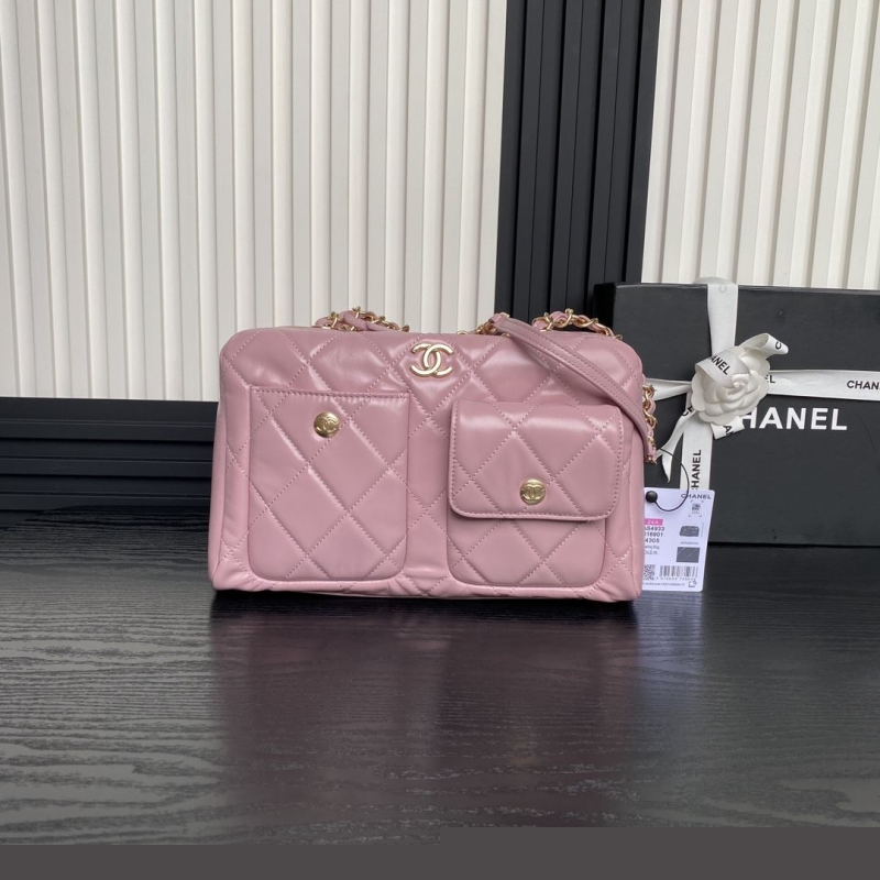 Ch*el top handle bags